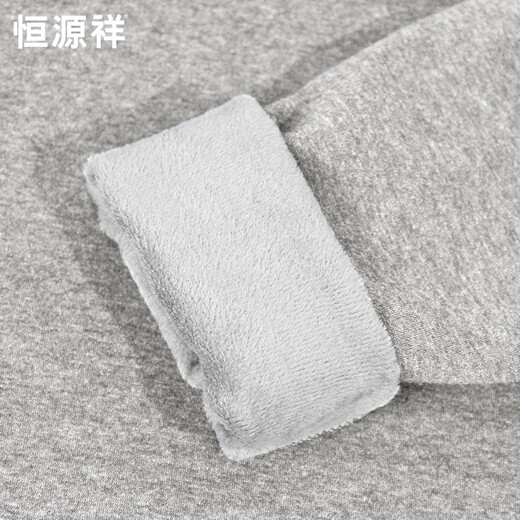Hengyuanxiang's best-selling winter thermal underwear for men and women, thickened velvet autumn clothes and long trousers sets including wool autumn and winter cotton coats