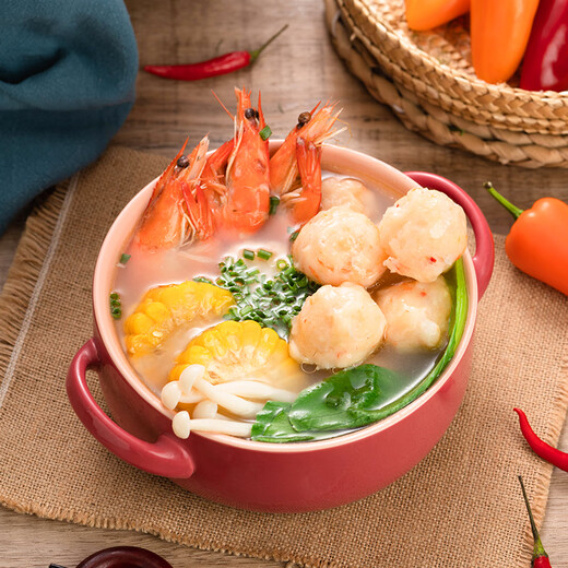 利园【49任选8包】利园潮汕火锅丸子食材套餐手打牛肉丸鱼丸烧烤串丸 潮汕手打鱼丸 120g