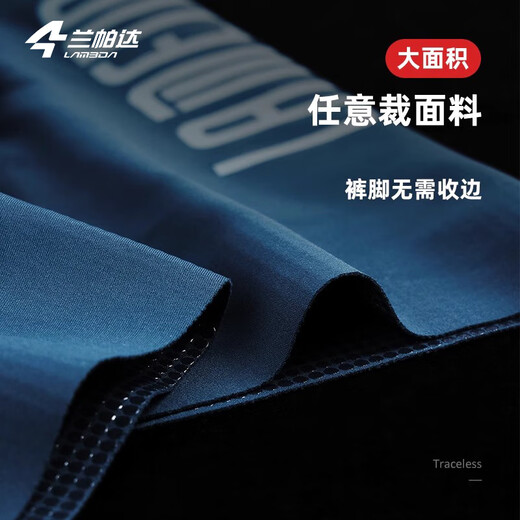 兰帕达骑行裤男短裤公路自行车骑行服春夏季骑行装备专业速干背带裤皓月 黑色-皓月短裤（4H竞技坐垫） L （60-70kg）