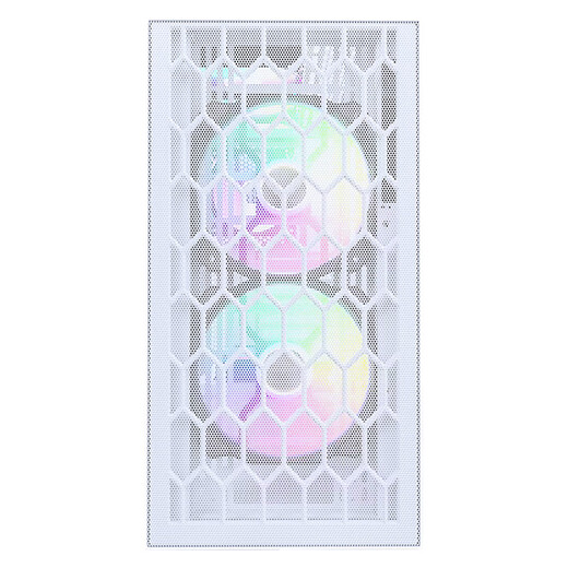 先马（SAMA）朱雀6 白色 游戏电脑主机箱 前板网孔/玻璃侧透/235mm宽体/支持背插式主板、410mm显卡、360水冷位