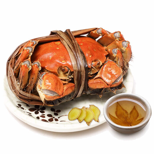 Live crabs, Yangcheng Jingyi hairy crabs, spot fresh large crabs, male and female crabs, seafood fresh gift boxes, male 4.0-4.3, two females, 3.0-3.3 pairs, 4 pairs, 8 pieces