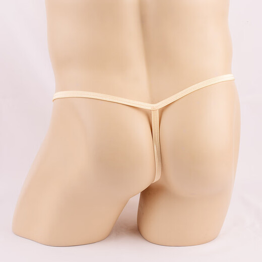 Sous-vêtements sexy de la couverture de ruban de glace transparent pour hommes Perspectives de Tong pour hommes Men de sous-vêtements sexy 4058 Blue One Set Opening