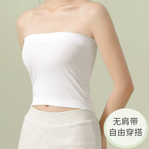 Catman strapless liquid foundation underwear for women, seamless one-piece tube top, non-slip, anti-exposure inner layer, summer ultra-thin model, versatile skin L (recommended weight 105-140Jin Jin equals 0.5 kg)