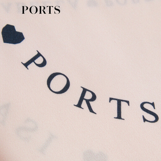 PORTS spring and summer new women's long-sleeved shirt SM8B025MPS075 pink print S (4)