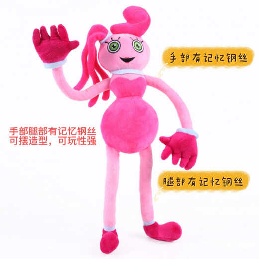 Time de jeu de Jiayile Bobi Arm mécanique Big Blue Cat Doll Long Jams Mom Poppy Playtime Pobi + Gong Rabbit Taille Voir Détails