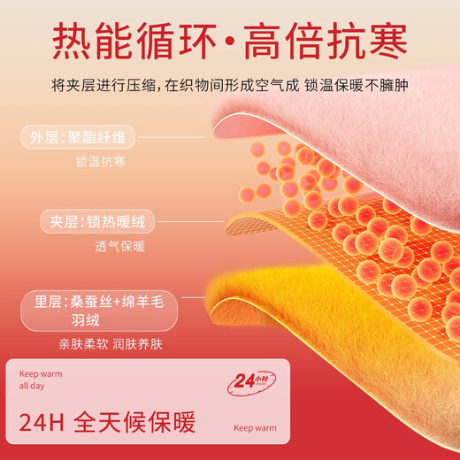 莫代尔保暖内衣男套装绵羊毛羽绒蚕丝加绒加厚发热秋衣秋裤24新款黑灰