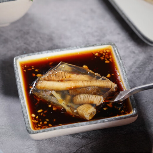 Sandu local bamboo shoot jelly whole bag 400g, Fujian southern specialty, Xiamen snacks, seafood, cooked seafood products, shape: round grains, 20 grains, 400g (good-looking)