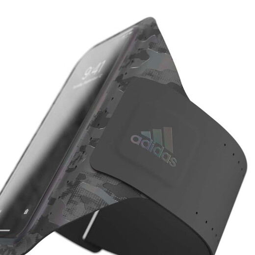 Adidas Mobiltelefon Armbag Sport laufende Sportarmarm wasserdichte, schweißdes Handgelenkstasche Dünne reflektierende Tarnung 6,5 Zoll