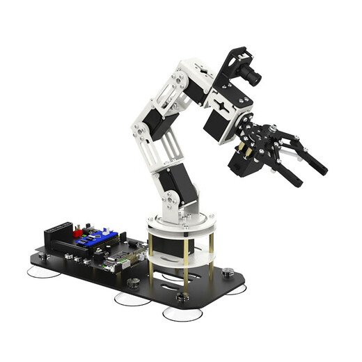 Yahboom (Yahboom) Moveit brazo robótico AI Reconocimiento visual Programación de código abierto Robot inteligente Ros Robóticos Arm Raspberry Pi Python Dofbot SE Voz de actualización Versión