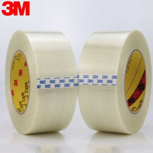 3M8919纤维测试胶带漆及电镀附着力测试标准胶带 耐高温捆扎不残胶胶带可替代898 40MM*45米