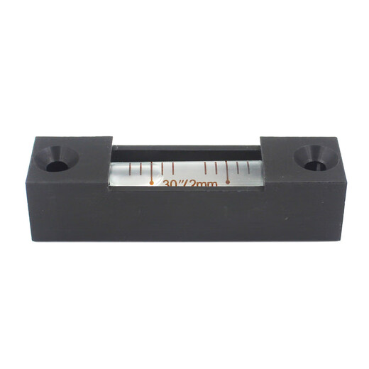 Shangruilong hochpräzise horizontale Blasenperlen-Streifenebene, mechanische Streifenebene, Wasserwaage, Wasserwaage, Ventilator, weiße Schale, Kunststoffmodell