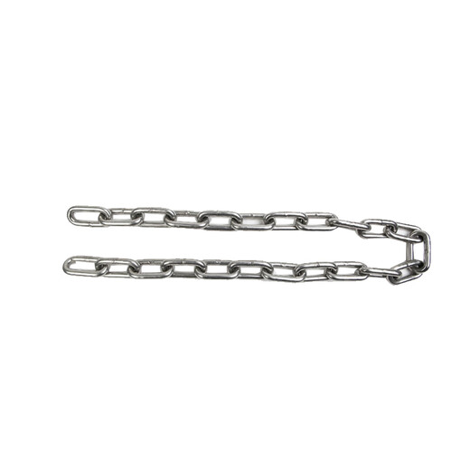 
Mafu (CNMF) 9737 304 stainless steel lifting load-bearing chain guardrail swing chain anti-theft lock car anchor iron chain thick (customized 6mm thick one meter pack)