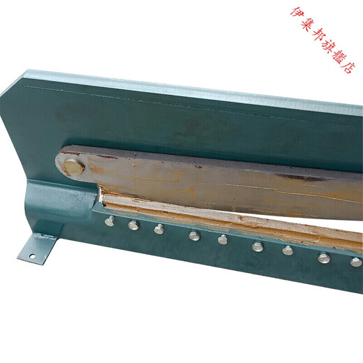 Shearing machine manual iron sheet shears aluminum gusset plate white iron ceiling industrial grade sharp 200 mouth reinforced type can cut 3 mm iron plate