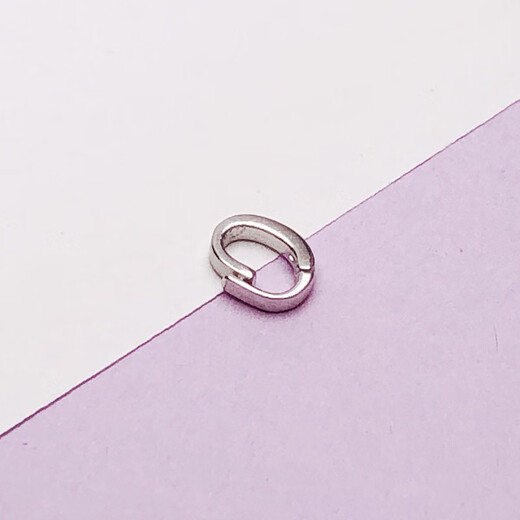 Shantou Lincun DL 1998 buckle head 18k gold necklace buckle bracelet open ring link buckle DIY versatile buckle S92 with diamond white gold