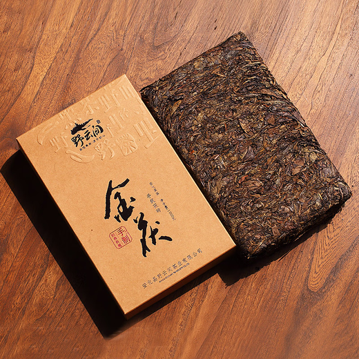 Other free gifts, authentic Hunan Anhua dark tea, special grade Jinhua Fu brick tea, ripe collection, Jinfu Anhua aged 1kg