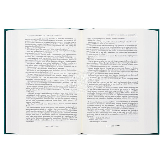 福尔摩斯探案全集 完整无删减 送书签 英文原版 阿瑟 柯南 道尔 Arthur Conan Doyle 世界经典侦探悬疑小说