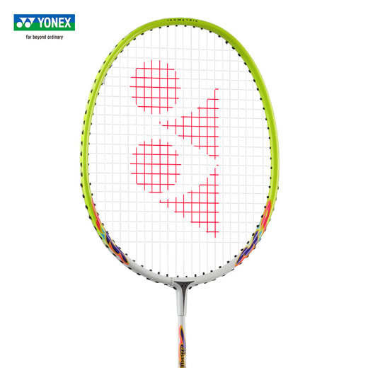 YONEX尤尼克斯儿童羽毛球拍6-13岁初学者超轻单拍小学生青少年专业训练 MP2JR 柠檬 超轻约重83克【短手柄拍 适合3-6岁 儿童初学】