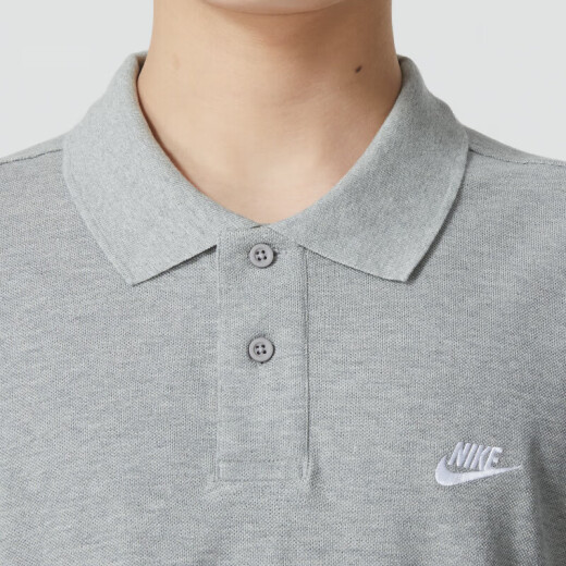 耐克（NIKE）T恤男装 2025春季新款运动服柔软透气健身休闲短袖POLO衫上衣 FN3895-063/晒图退5元 M 170/88A