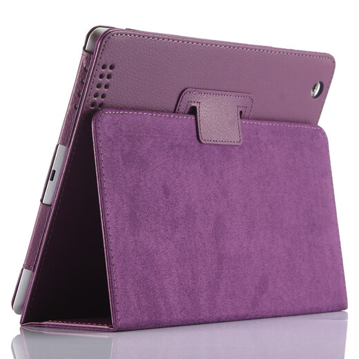 恒岚适用苹果适用iPad2 A1458老款A1395A1396平板4电脑3保护壳A1459简约A1416 玫红+钢化膜 2018款9.7【A1893】
