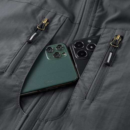 Walking Dragon Men's Velvet Vest Casual Reversible Vest Fishing Photography Vest 1806 Khaki Velvet L (125Jin Jin is equal to 0.5kg -140Jin Jin is equal to 0.5kg)