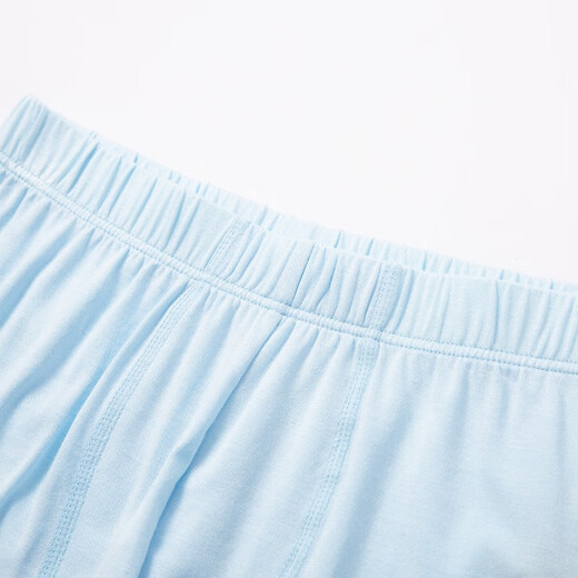HAZZYS children's underwear 2023 summer new arrival thin, cool, elastic, comfortable, breathable and comfortable boxer briefs, ice crystal blue 110