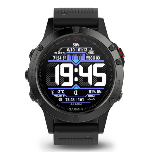 GARMIN Fenix5 black regular version Samsung positioning running sports swimming outdoor heart rate wrist GPS mountaineering watch