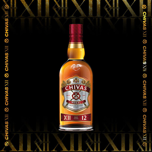 芝华士（Chivas）12年 苏格兰威士忌 调和型进口洋酒 500ml 1号会员店