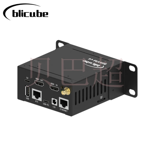 BliKVMv4 Allwinner KVM over IP PoE HDMI loop-out remote control operation and maintenance ipk black