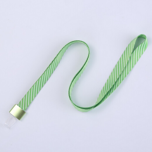 
Cardfuss (cardfuss) aluminum alloy buckle badge card sleeve striped lanyard badge card industrial brand hanging rope metal hook clamp hanging belt 1.5cm wide thermal transfer 9889 blue buckle blue lanyard 1 piece