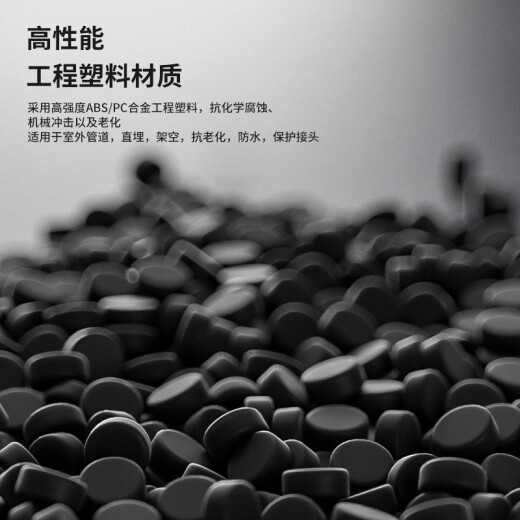 通信汪（CommKing）光缆接头盒72芯熔接包 卧式光纤接续包2进2出熔纤熔接盒对接包室外架空防水地埋 FOC-2272