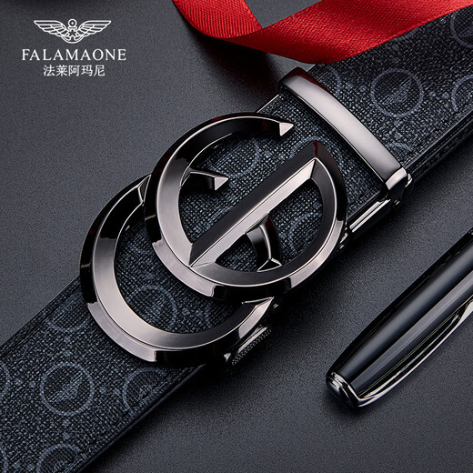 Falai Armani Belt Men Мужчины искренняя кожаная кожа День святого Валентина Поясная головка.