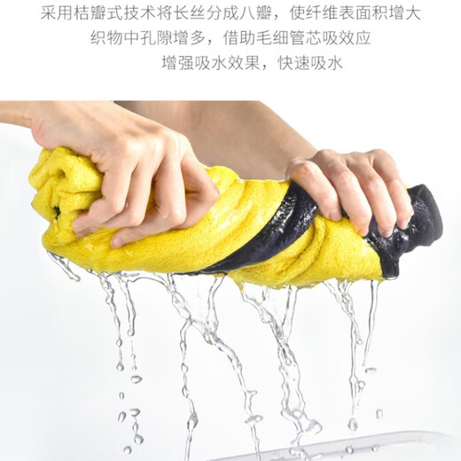 Pilot pet quick-drying absorbent bath towel Teddy cat and dog absorbent and thickened medium size one pack