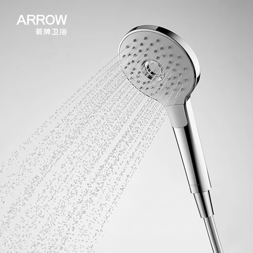 ArROW (ARROW) Bathroom Intelligent Constant Temperature Shower Set Hot and Cold Bathing Full Set Faucet Supercharged Top Spray Shower Set [Silver] Constant Temperature Shower AMG13SH848U2CP