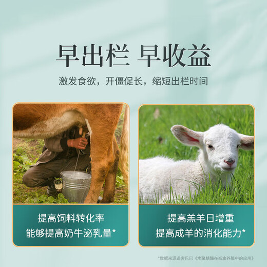 Cattle fattening, fattening, weight gain, growth promotion, fat tyrant feed additive, chicken, duck, goose, cattle and sheep premix, poultry and veterinary use, 5 packs, buy 3 get 2 free, gluttonous and sleepy, strong growth