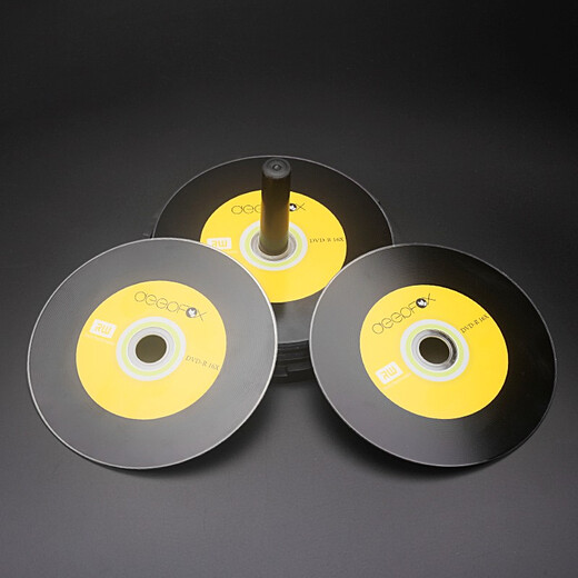 深狐（Deepfox） DVD-R/CD刻录盘/光碟/空白光盘车载音乐盘4.7G16速10片装 DVD刻录光盘10片