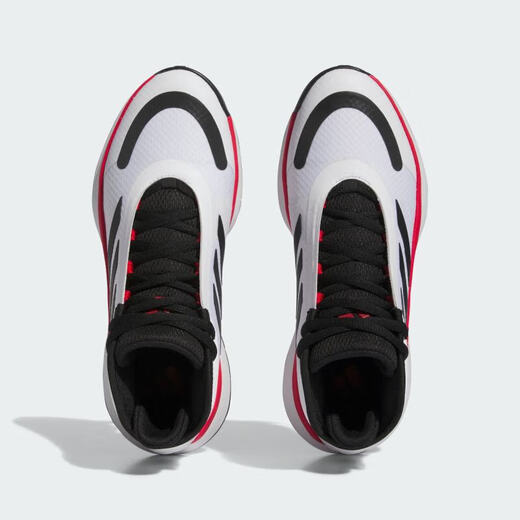 Adidas basketball shoes men's shoes non-slip wear-resistant field practical competition training sports shoes for youth shock absorption support shoes IE9277 42