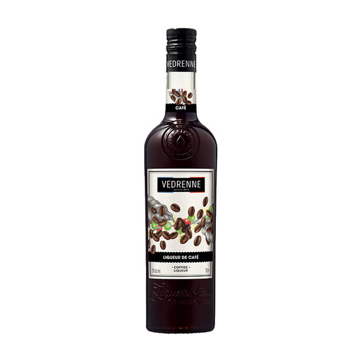Vibrennili Licor, licor hecho de vino, vino de fabricación de vino, botella original de Vino Extranjero Importado, Sabor de café 700ml, 1 botella