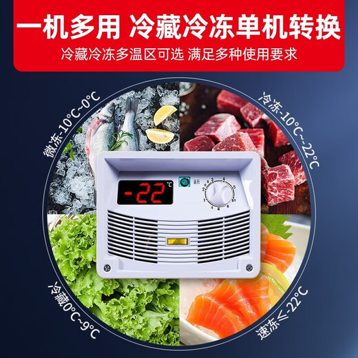 Xingxing (Xingx) Gefrierschrank kommerzieller Kombination Insel Schrank Displinett Schrank Horizontal Gefrierschrank Glasfrierkühlung Frisch Speicherschrank große Kapazität Gefrierschrank Supermarkt Ice Cream Display Schrank 500by 丨 1475*757*858 mm 丨 gerade Schrank