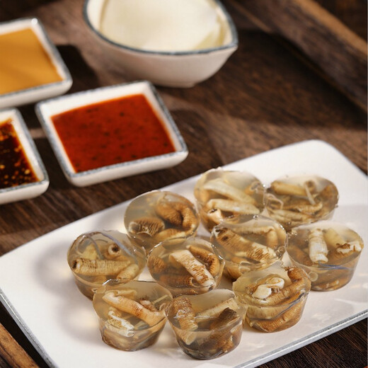 Sandu local bamboo shoot jelly whole bag 400g, Fujian southern specialty, Xiamen snacks, seafood, cooked seafood products, shape: round grains, 20 grains, 400g (good-looking)
