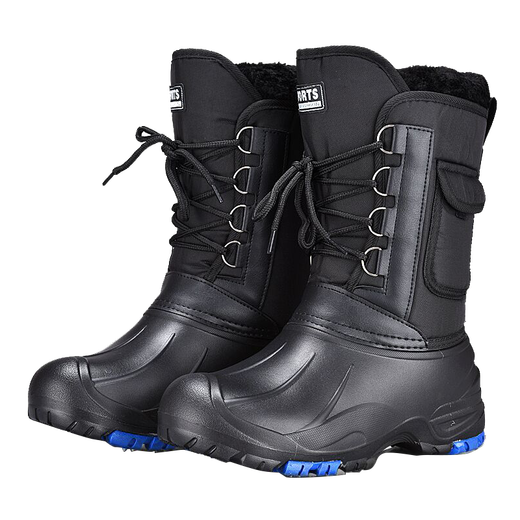 Chaoyu Luya fishing warm shoes men's outdoor waterproof anti-slip soles winter snow boots fishing shoes snow boots spike soles TD-1 with pockets (with spikes) 43