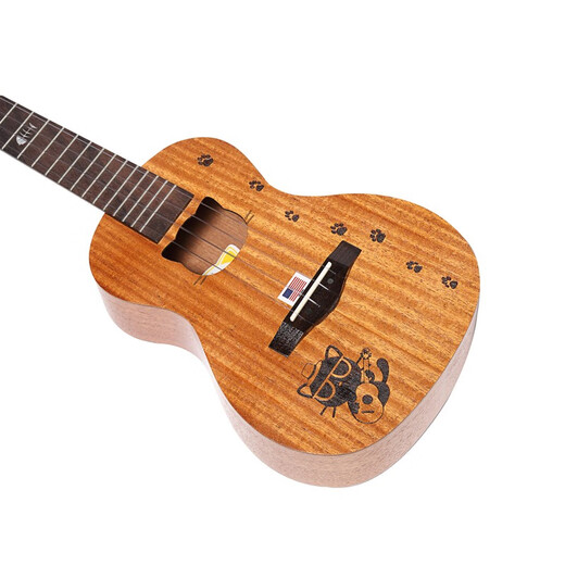 
UKU Meow Chai Meow Cute ukulele Beginner Adult Small Guitar Girl Ukli Lip Board Children Meow C-Meow C 23-inch Plate
