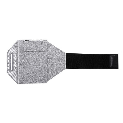 Tushan Sports Mobile Phone Bag Arm Cover Fitness Sports Running Mobile Phone Arm Bag Armband Men's and Women's Wrist Bag Gray M