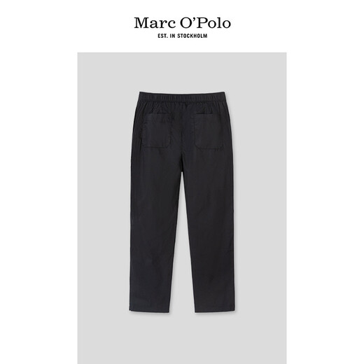 Marc O'Polo /MOP 春季新款系带收腰运动休闲裤直筒宽松裤子男 木色724 31 (170)