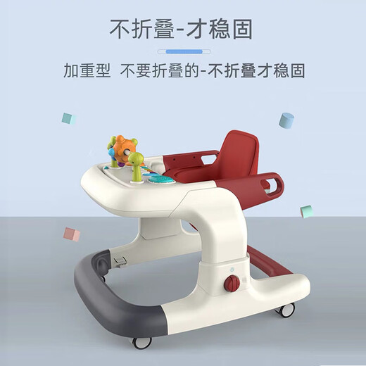 Lookbaby Baby Walker Baby Walker Baby Walker Baby 2024 Kleinkind Kinder Wanderer Geschenk Upgrade Modell (einschließlich Sitzkissen)
