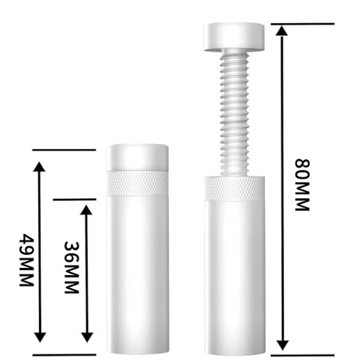 Gamer Fortress (upHere) Magnetic Graphics Card Bracket Thousand Jin Jin is equal to 0.5kg Top Support Rotating Small Chassis Vertical Bracket ARGB Divine Light Synchronization Support Pole Computer Chassis Desktop Fixed Companion White Rotating Bracket (49~80MM)