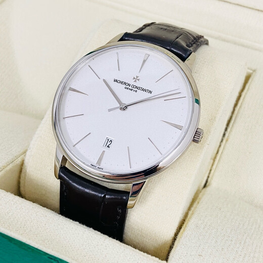 [Second-hand 99 new] Vacheron Constantin VC men's watch inheritance series Gao Qiqiang same 18K rose gold gold Platinum automatic mechanical watch diameter 40mm Platinum model 85180/000G-9230