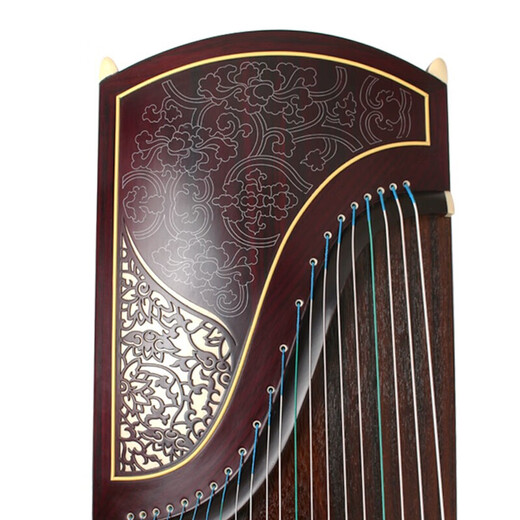 Dunhuang brand guzheng 698 series adult high-end performance rated Guzheng Shanghai National Musical Instruments Factory 1 698 JM Flowers Like a Dream