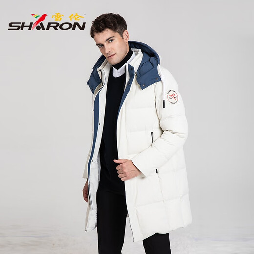 La veste de la chair de bois de Sharon Outon pour le style de mi-longueur masculin peut être retirée du chapeau et des sports décontractés 12625 Mist Blue 4xl