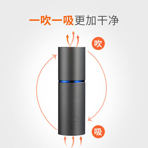 ECOLA Computer Vacuum Cleaner Laptop Car Wireless Mechanical Keyboard Dust Removal and Cleaning Set Computer Desktop Host Chassis Cleaner Blowing and Suction Integrated BT27WBK