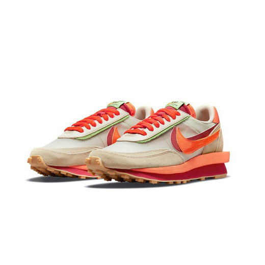 
Nike (NIKE) strictly selected good products Sacai X LDV WAFFLE Three-party joint shoes sports running shoes overseas direct mail Black gray and blue deconstruction DJ4877-600 41
